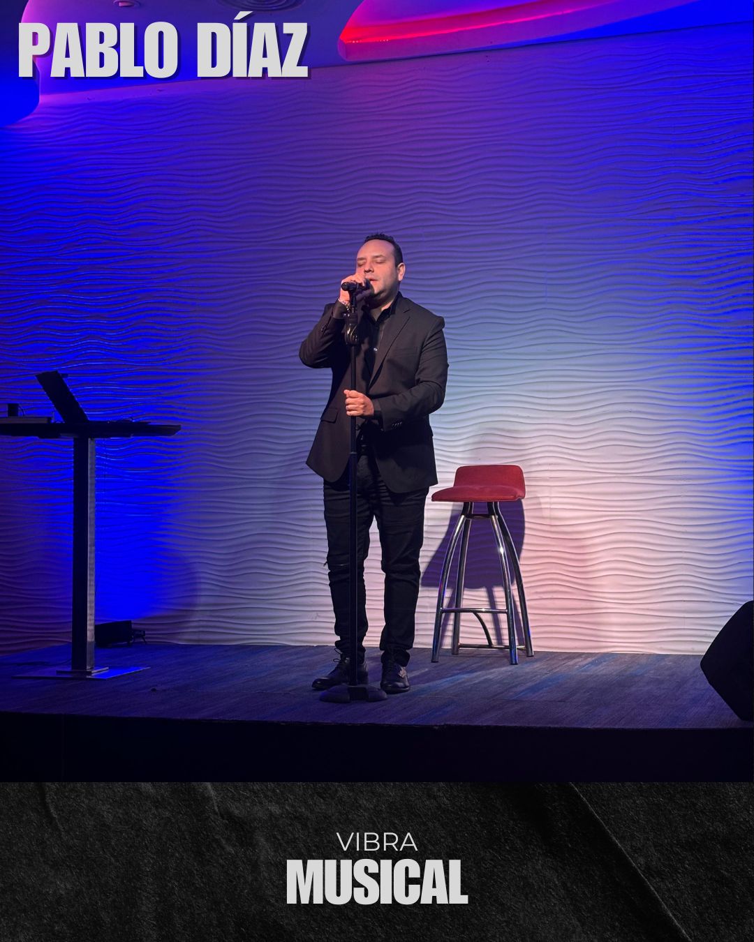 Pablo Díaz en el Casino Cóndor. Interpretando "Tu dolor"